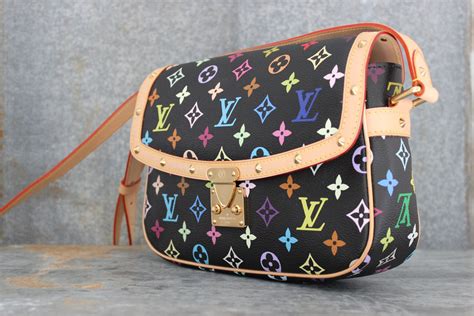 lv sologne multicolor|LOUIS VUITTON Monogram Multicolor Sologne Black.